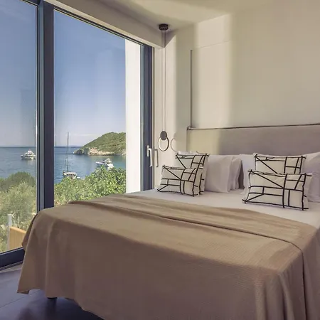 别墅 Terra Petra Luxury - The Seafront Retreat Skinária
